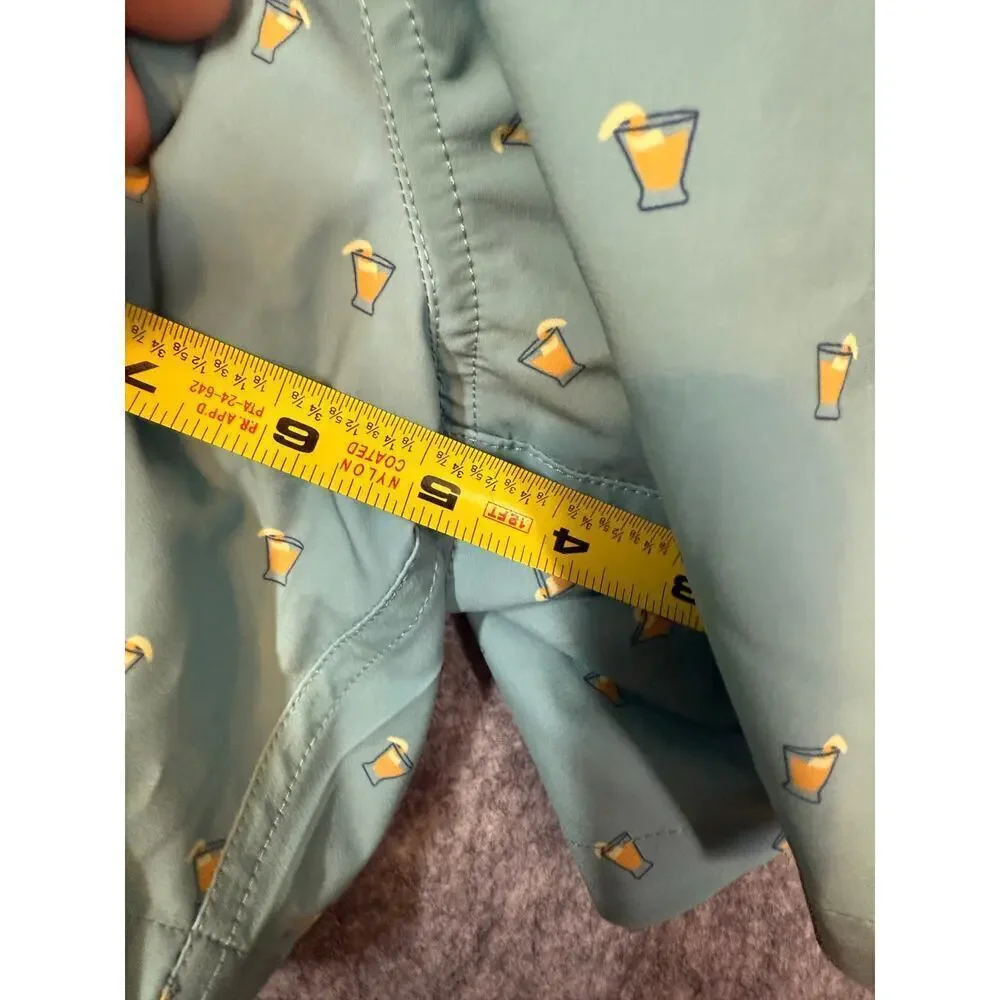 Bonobos Mens Light Blue Lined Beer Glass Swim Trunks 5